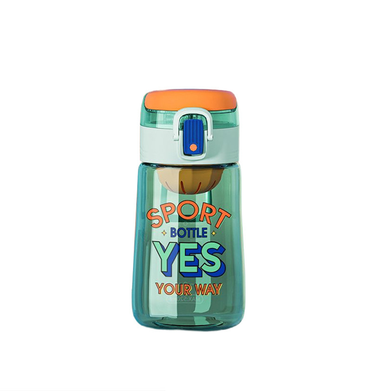 Back-to-school season gifts: Fashionable and cool children's water cups, boys' drinking plastic cups, letter bouncing drinking cups wholesale Item Picture