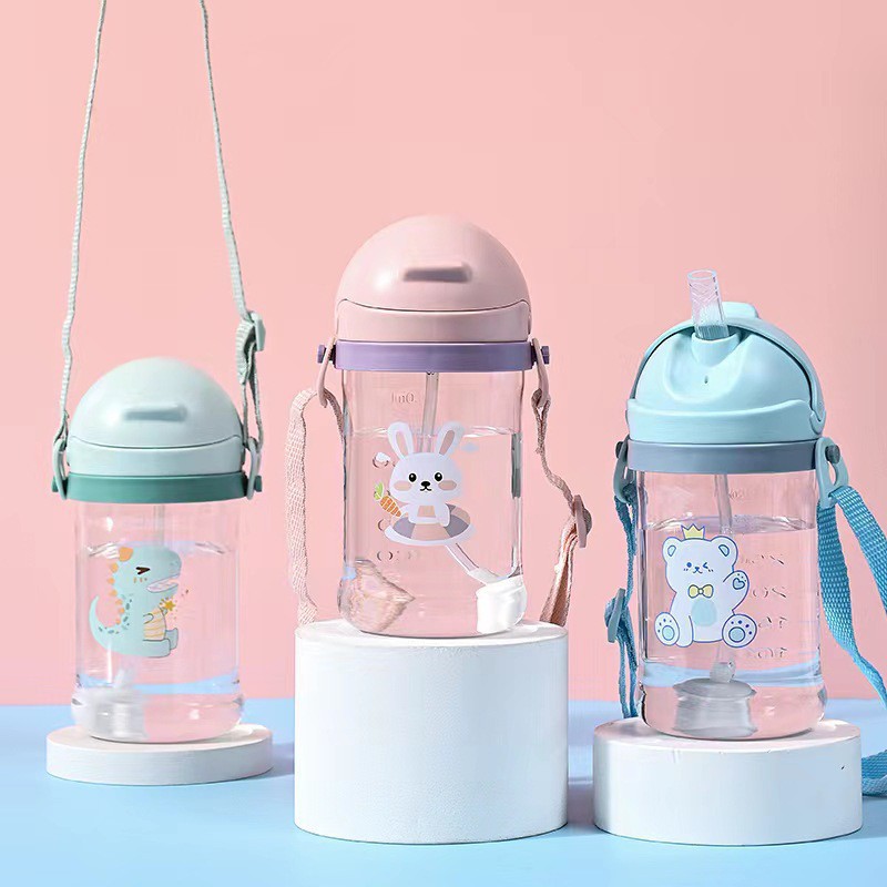 New Spring/Summer 2023 infant and toddler drinking cup, inverted, leak-proof and anti-reflux baby cold water cup 250ml full figure