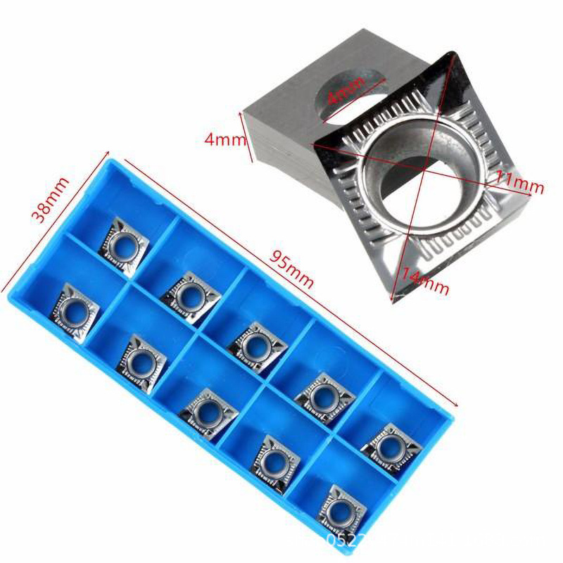 High-quality aluminum inserts, CNC turning tools, wholesale in stock, hard alloy rhombic inner hole CCGT060204 full figure