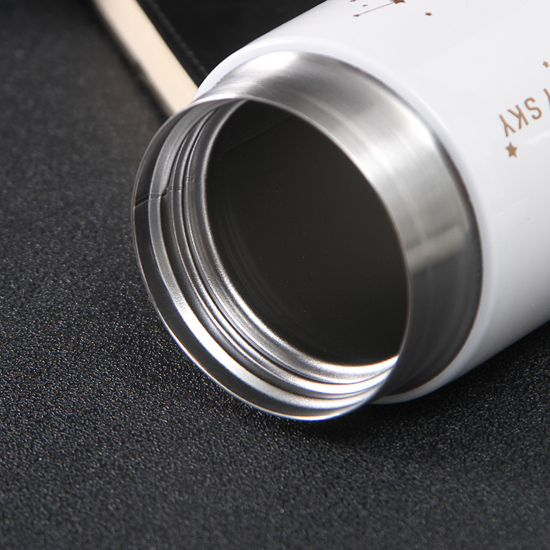 Mini starry sky insulated cup, creative small capacity water cup for boys and girls, couple stainless steel portable cup customization Application Scenario