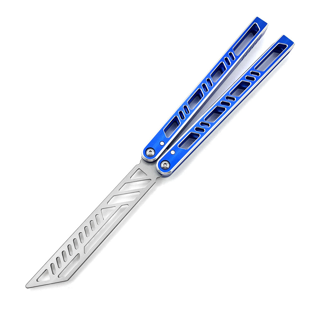 SF Megalodong Butterfly Knife two-color uncut practice Freestyle training balisong undefined