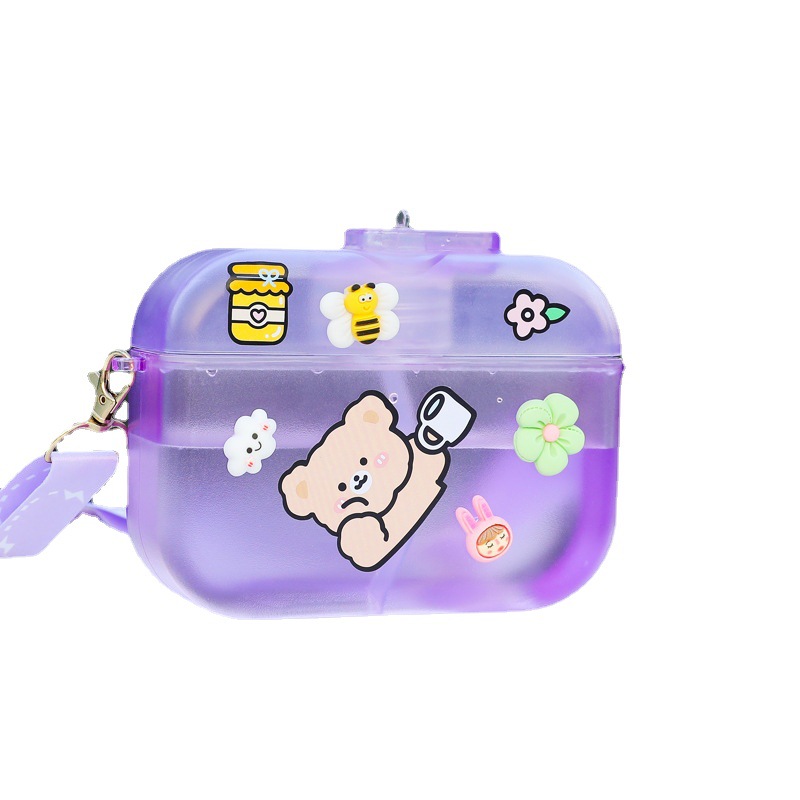 Factory wholesale cross-border e-commerce bags, straws, plastic water cups, stickers, portable straps, water bottles, student girls, outdoor Item Picture
