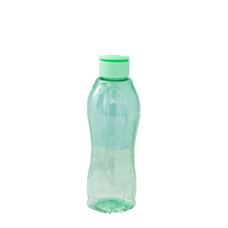 Factory direct sales of new Amazon plastic water cups, large-capacity hand-held cups, simple water bottles, single-layer portable new batch Item Picture