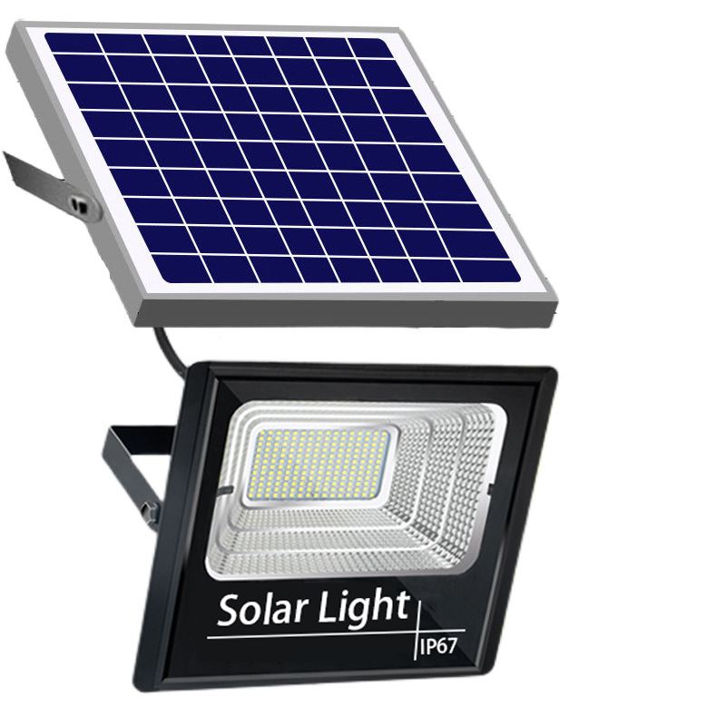 New rural household photovoltaic street lamps, led high-power floodlights, ultra-bright waterproof outdoor garden lamps, solar lamps Item Picture