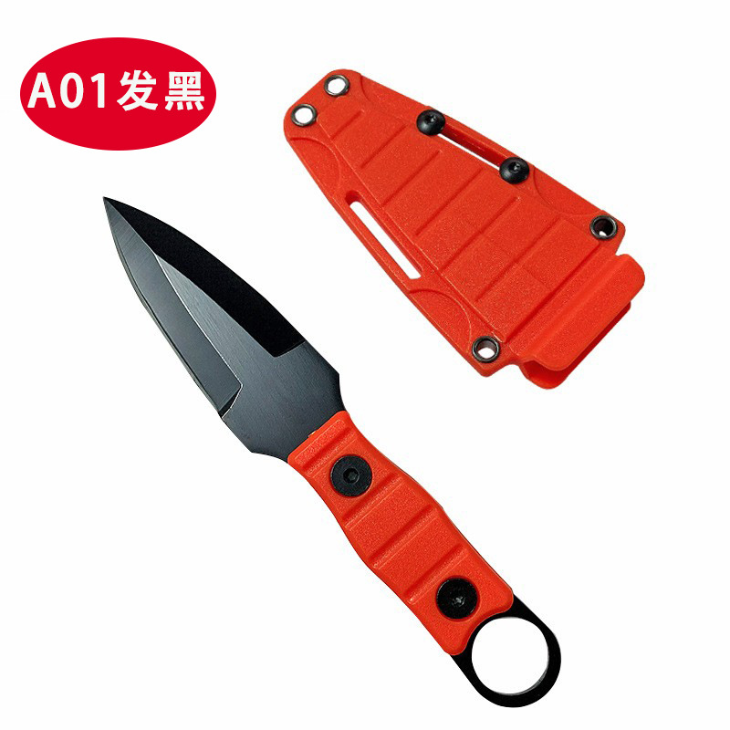 1 piece free shipping, large stock of cross-border new outdoor knives, factory direct sales, hand-handled meat knives, small straight knives undefined
