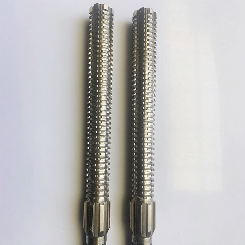 Spline broach, hardware tools, internal gear broach machine, vertical hydraulic broach machine, high-precision special special-shaped broach details Picture