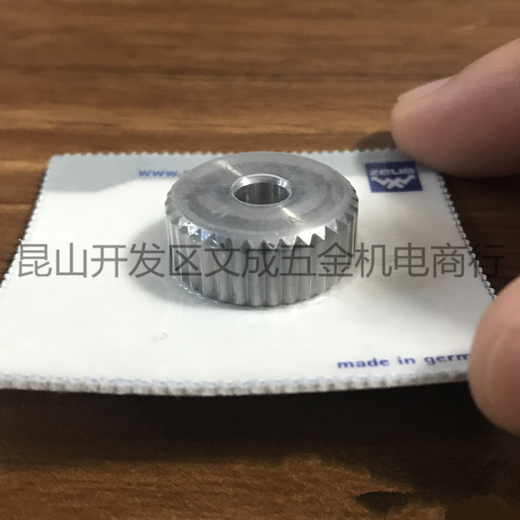 German ZEUS knurled wheel single-wheel straight knurled wheel AA 20*8*6 P=1.8HSS genuine product details Picture
