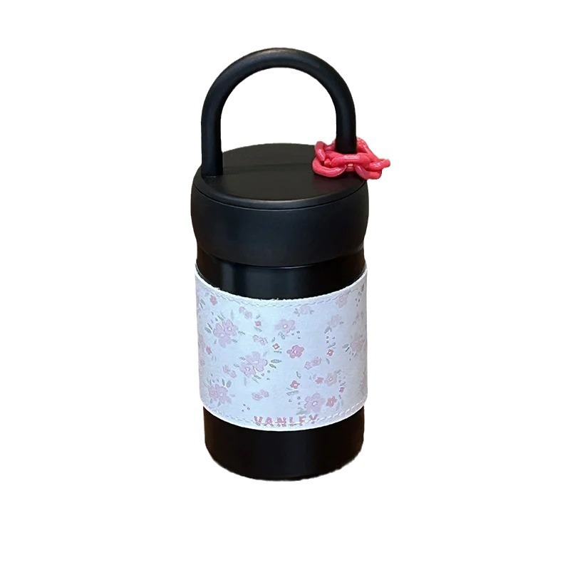 316 stainless steel hand-held lock, mood couple water cup, small Xiangfeng insulated cup, girls' coffee cup, high appearance level travel cup Item Picture