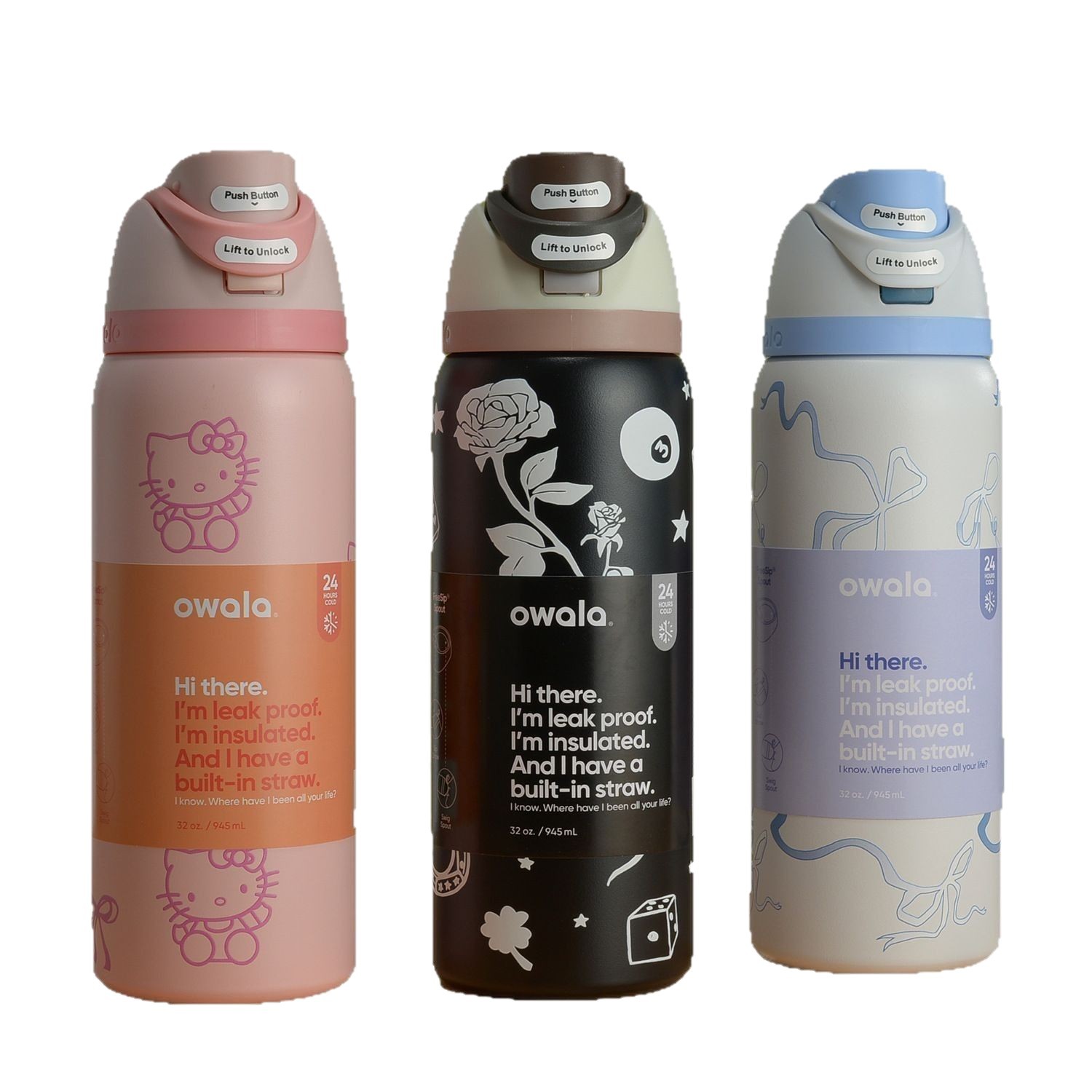 Cross-border bestseller owalafreeSip Stanley's same style insulated cup, stainless steel insulated cup, vacuum bouncing cup Item Picture