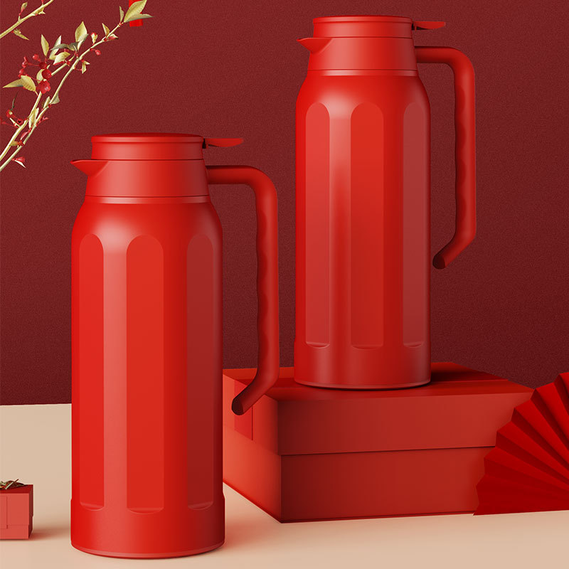 304 stainless steel smart vacuum insulated thermos, Nordic coffee insulated thermos, household large-capacity insulated cup details Picture