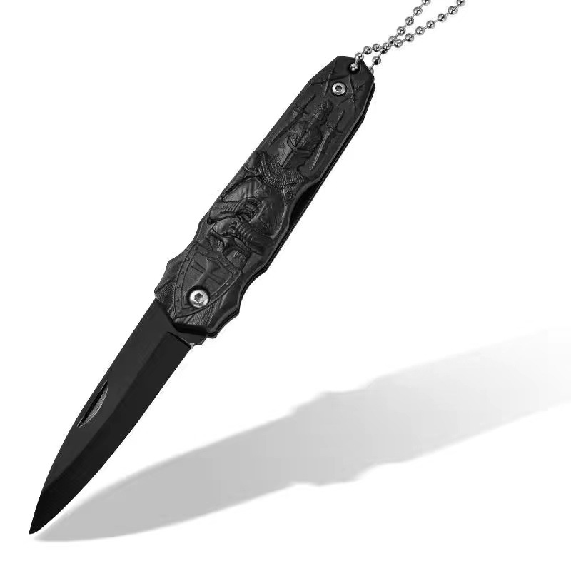 Wholesale outdoor folding knives, multi-functional survival portable express unpacking mini self-defense knives from the manufacturer undefined