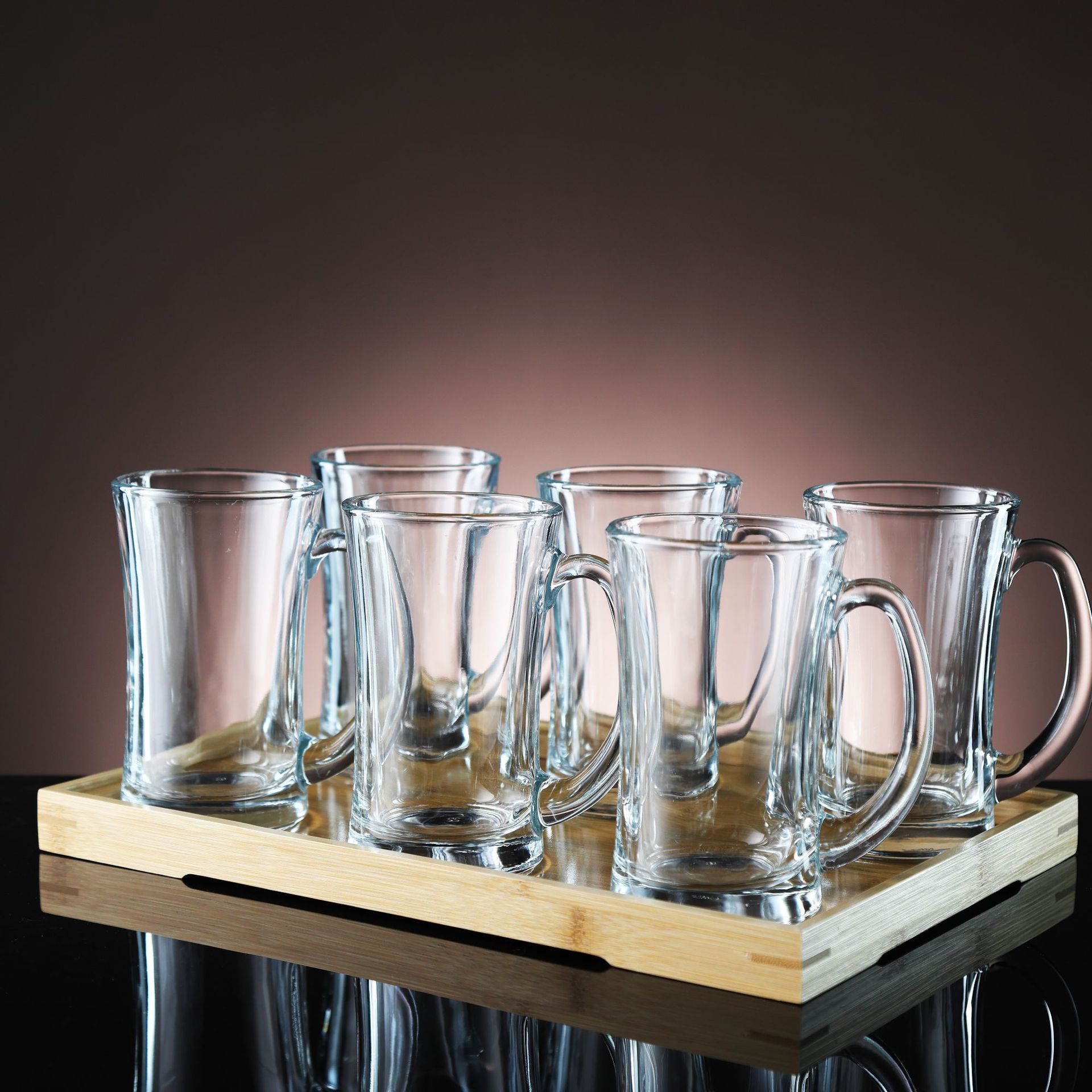 【 Factory Direct Sales 】 Household glass water cups with handles, thickened beer mugs, draft beer cups, and juice cups can be printed with logos Application Scenario