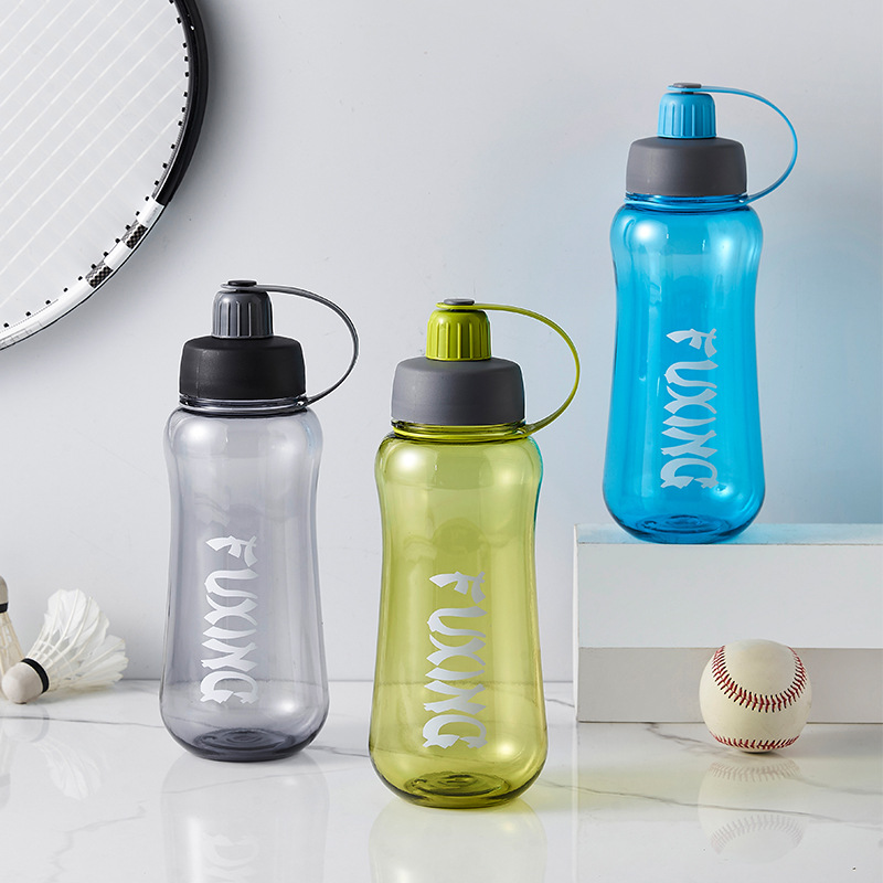 Summer space cup, large-capacity sports water bottle, simple plastic water bottle for male and female students, portable outdoor water cup for making tea full figure