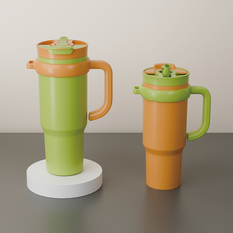 Cross-border heat sublimation car cup, large-capacity heat preservation and cold preservation ice king cup, 304 stainless steel insulated cup wholesale Application Scenario