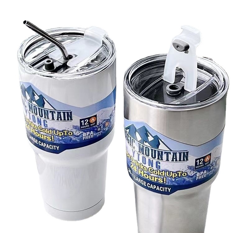 The 2023 new internet-famous bestseller, Cold King Ice King Cup, summer heat and cold preservation cup, simple and portable office car cup Item Picture