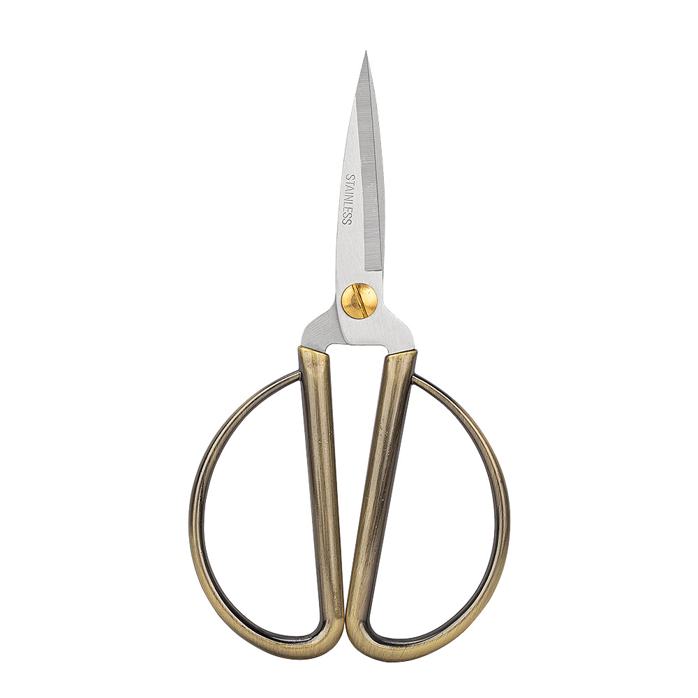 Lin Tai's thickened alloy scissors, household stainless steel, hand-made dragon and phoenix paper-cutting, tailor-made large pointed scissors Item Picture
