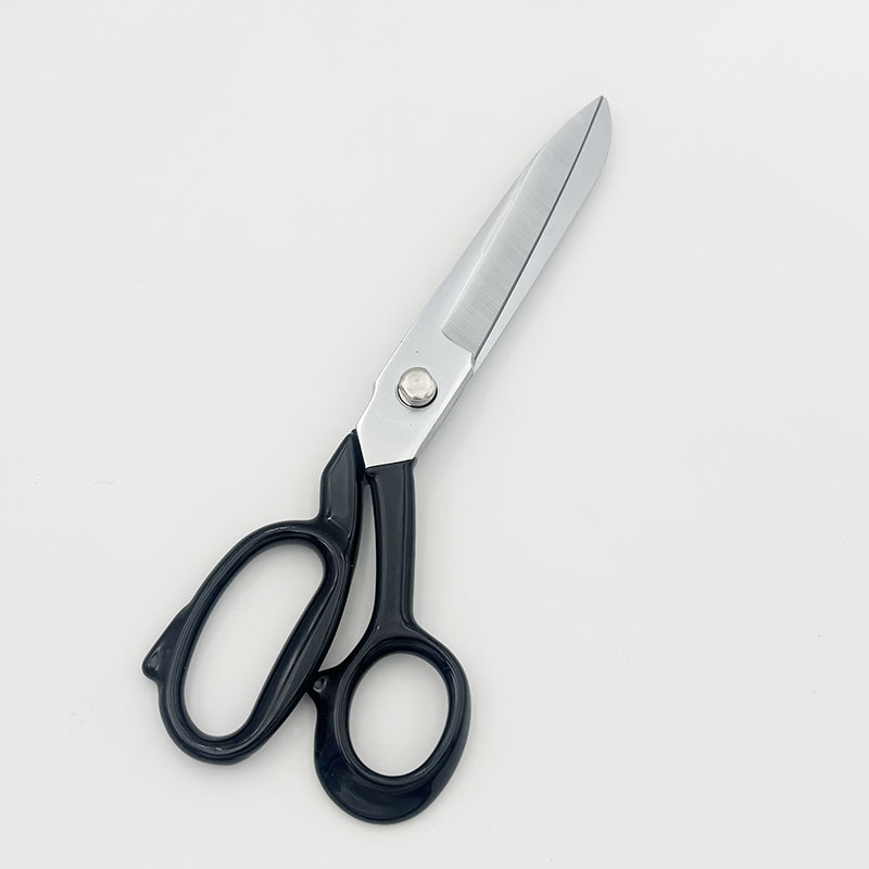 Brazilian style tailor scissors for cutting, forging and fabric cutting, electroplated leather clothing scissors, industrial and household tailor scissors full figure