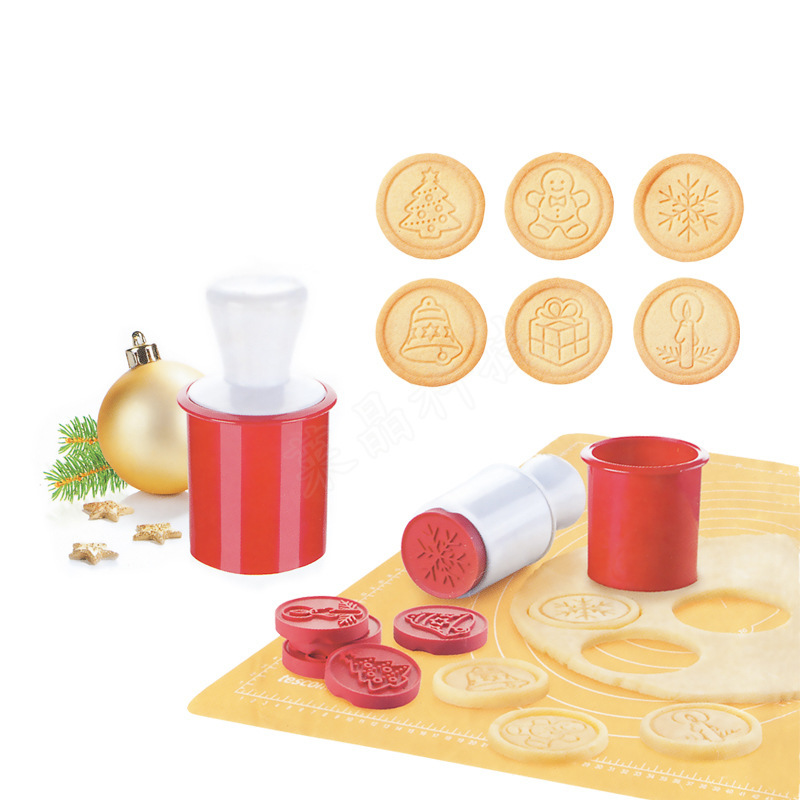 Cross-border best-selling silicone cookie seal mold DIY mooncake embossing mold set cartoon animal cookie mold Application Scenario