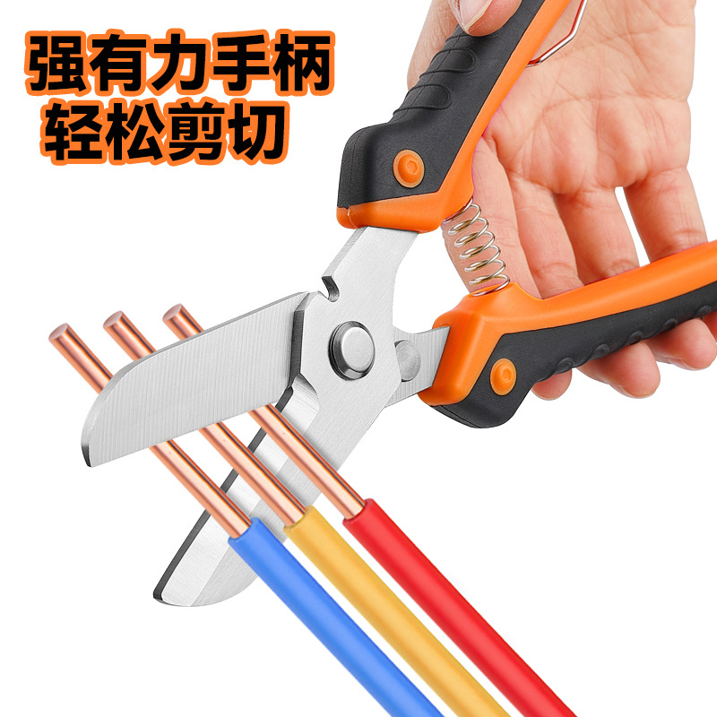 Wholesale of metal shears manufacturers, hardware tools, aviation shears, powerful aviation shears, metal shears details Picture
