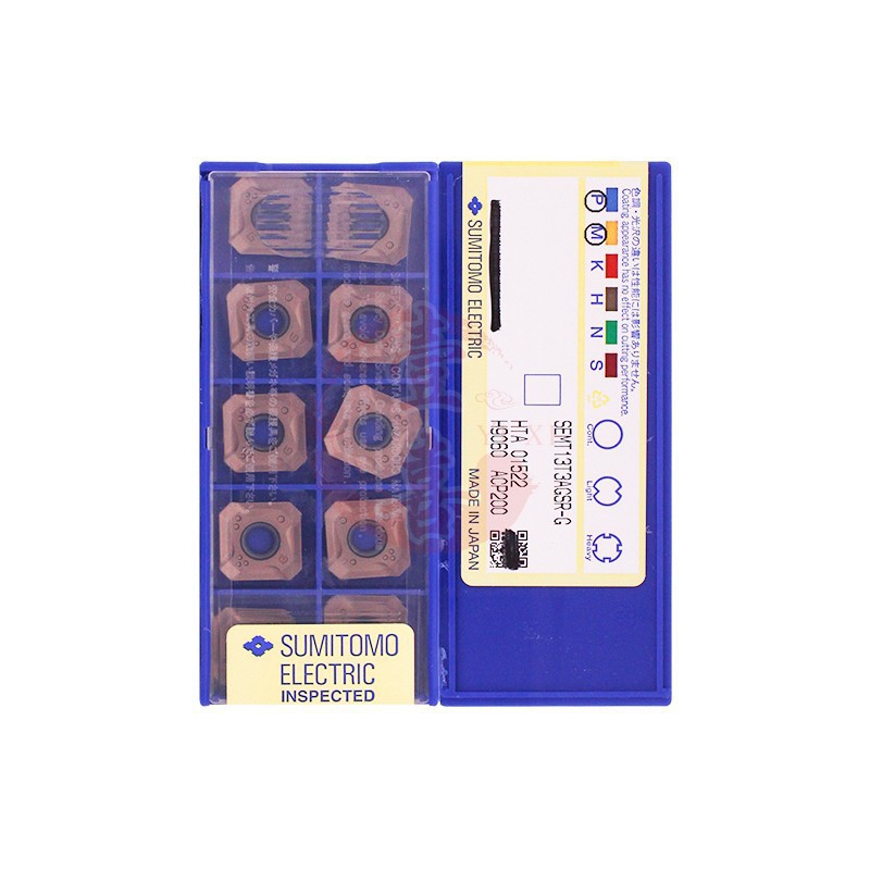 CNC tool inserts, turning inserts SEMT13T3AGS N-G R-G N-H ACP200 ACP300 Item Picture