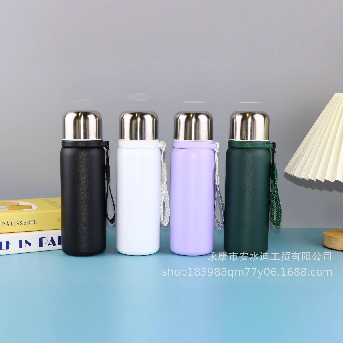 New large-capacity stainless steel 316 insulated cup, student and children's water cup, portable car and household cup for men and women full figure