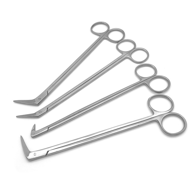 Stainless steel micro-scissors, bird beak scissors, Potts scissors, surgical Angle scissors, vascular scissors, micro-coronary artery scissors Item Picture