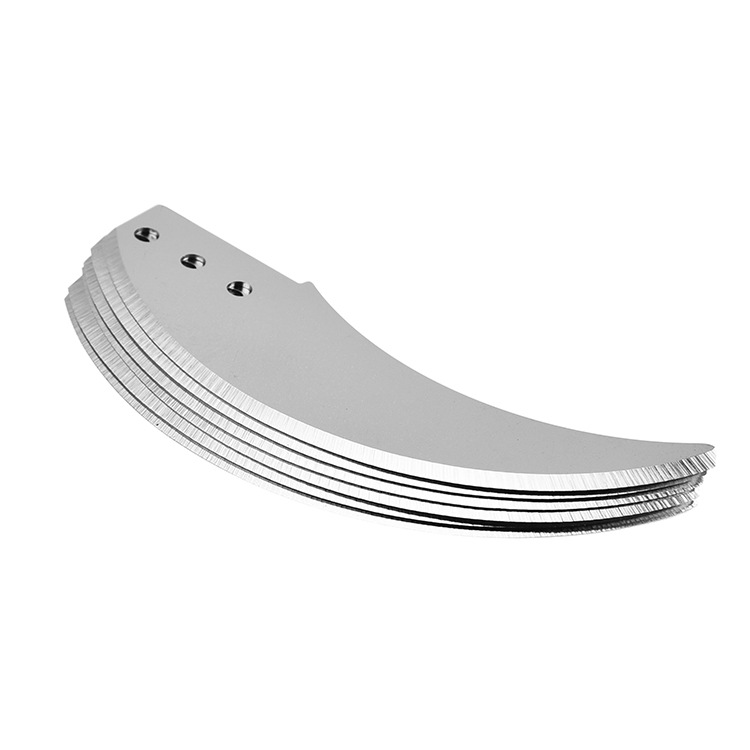 The manufacturer supplies stainless steel hand-cranped meat grinder blades, vegetable and meat mincing machine accessories Item Picture