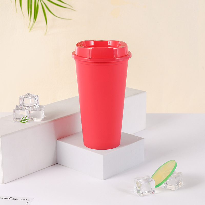 【 Processing and Customization 】 PP matte texture coffee cup, high appearance level, 16oz office drinking cup wholesale Application Scenario