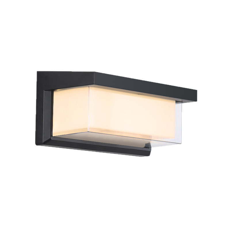 Solar wall lamps, LED outdoor garden, villa courtyard wall decoration, top and bottom luminous spotlights, wall-washing lights, super bright Item Picture