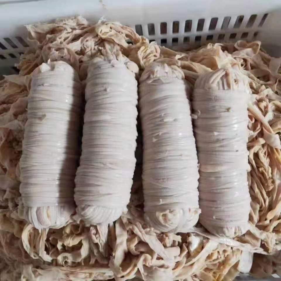 Fresh semi-finished pork intestine rolls, frozen pork intestine small intestine rolls, frozen pork intestine braised dishes, wholesale for families details Picture