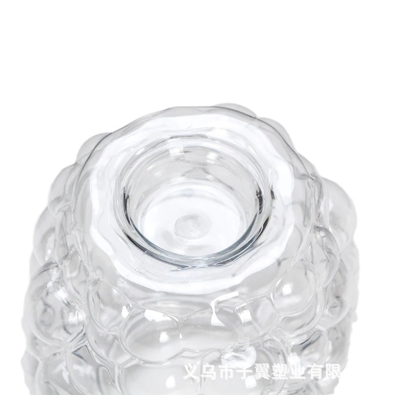 Factory direct sales and wholesale of new PET plastic straw cups, popular milk tea cups, and strawberry and grape fruit-shaped cups Item Picture