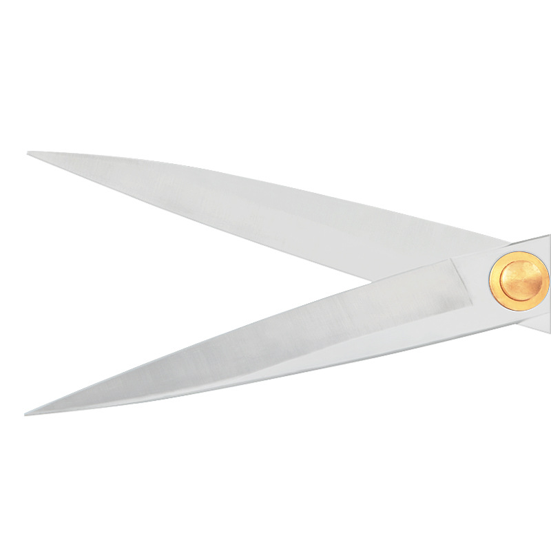 Golden Phoenix's best-selling 10-inch and 12-inch all-metal professional grade clothing scissors, heavy-duty leather and fabric cutting and sewing scissors Specification drawing