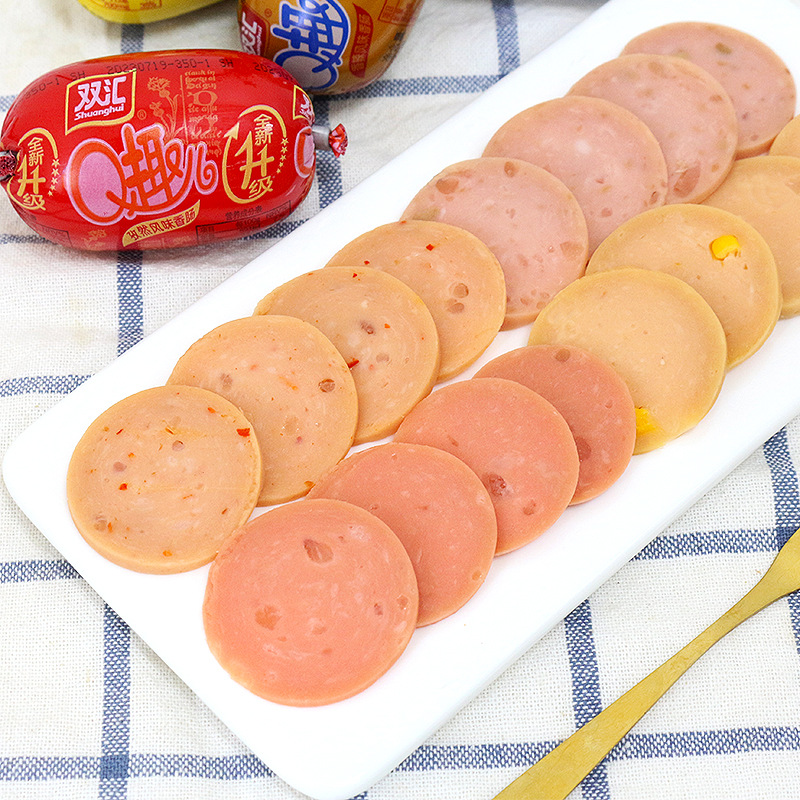 Shuanghui q Fun Sausage, Corn, Mushroom, Cumin, Spicy and Fragrant ready-to-eat small sausages, snacks, leisure foods and snacks details Picture