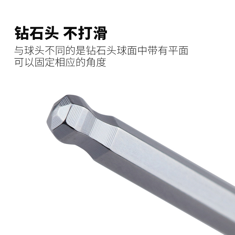 Japanese imported EIGHT metric extra-long diamond head ball head Allen wrench, single hex key Application Scenario
