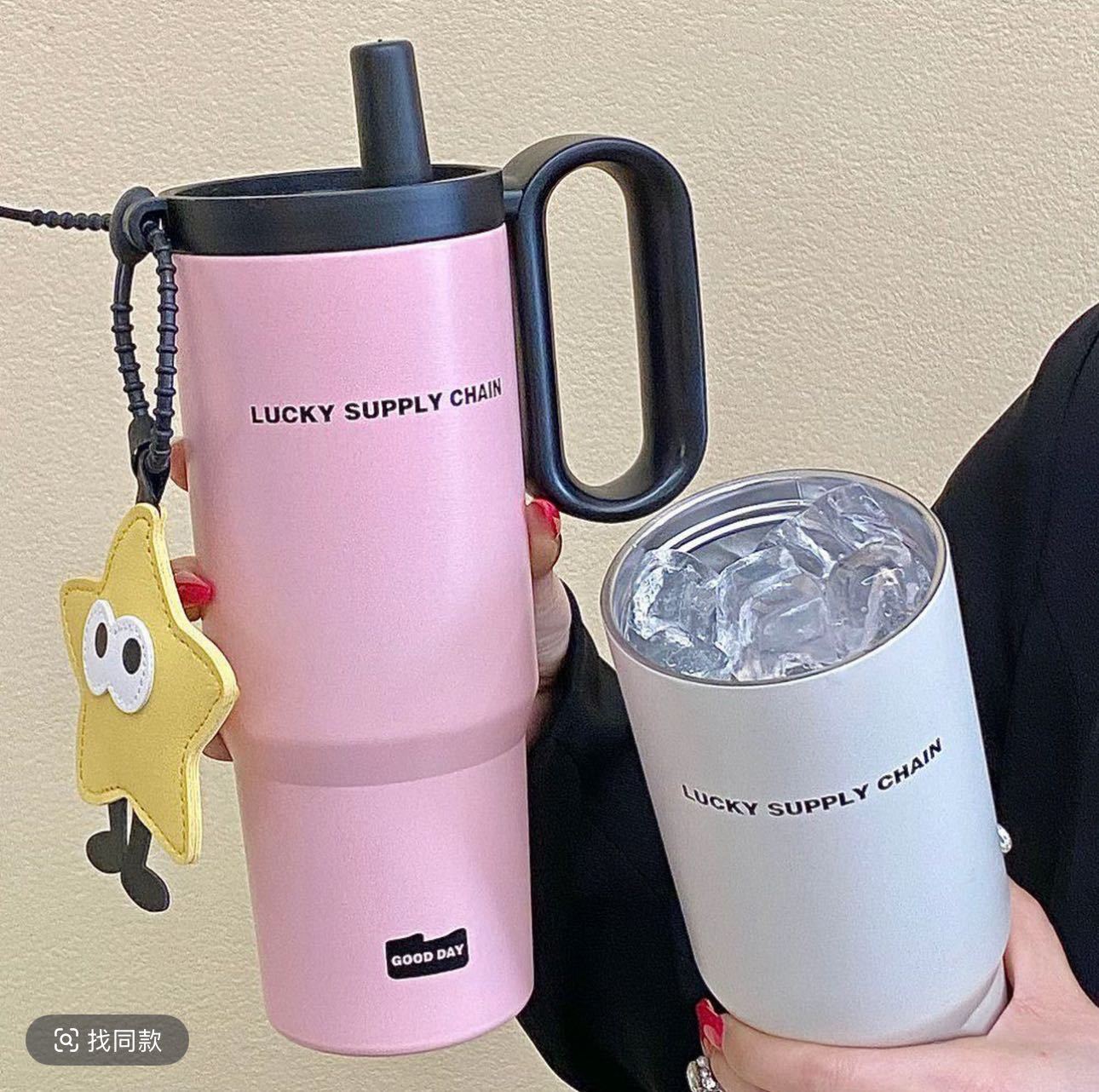 Portable 316 new stainless steel insulated cup, large-capacity water cup, straw water cup, car travel coffee cup for women Application Scenario