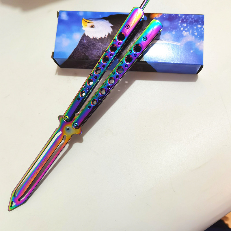 Stainless steel outdoor tools such as butterfly flaps and combs in color titanium are available in stock undefined