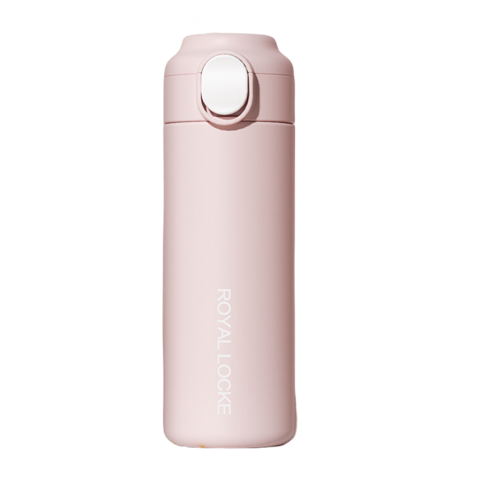 316 stainless steel insulated cup for girls, high appearance level water cup for men, simple and portable, smart water bottle for children and primary school students Item Picture