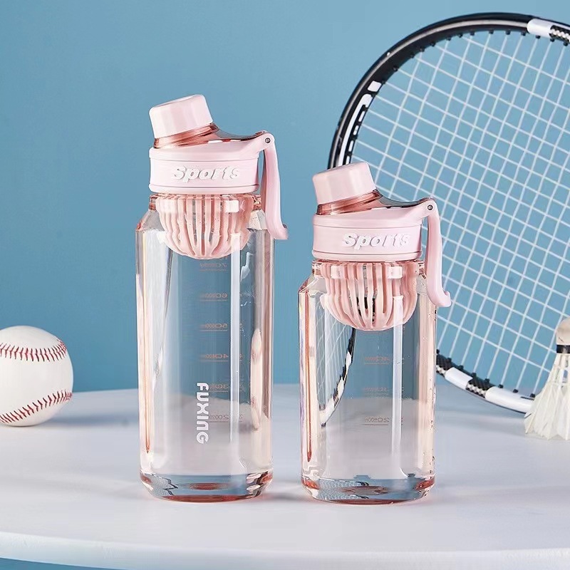 Adult student water cup, suitable for adult pregnant women, simple outdoor sports rope, straw, high-temperature resistant plastic cup, sealed Application Scenario