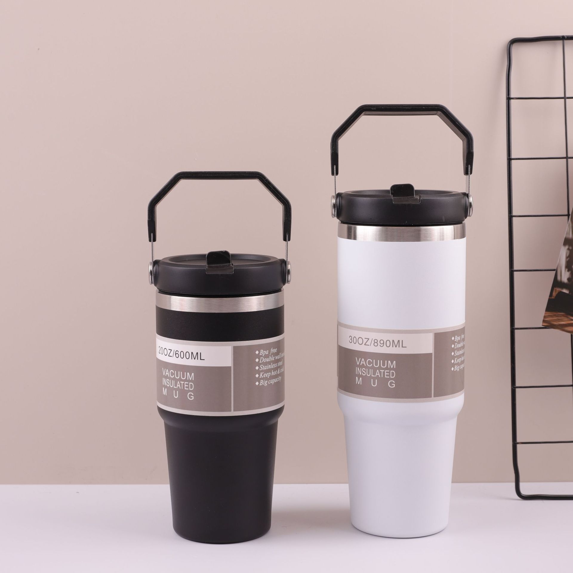 30o Southeast Asian bestseller portable car cup, 304 stainless steel insulated cup, travel flask, cold preservation portable ice cup Application Scenario