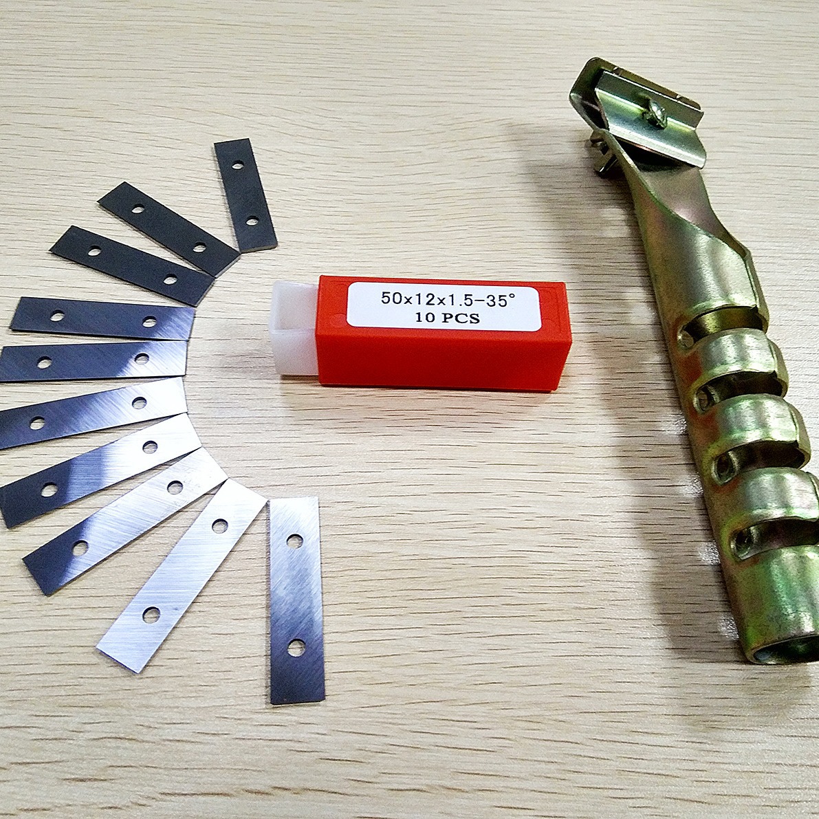 Wholesale of paint, rust removal coating and correction hard alloy scraper blades for sandblasting in shipyards in stock Application Scenario