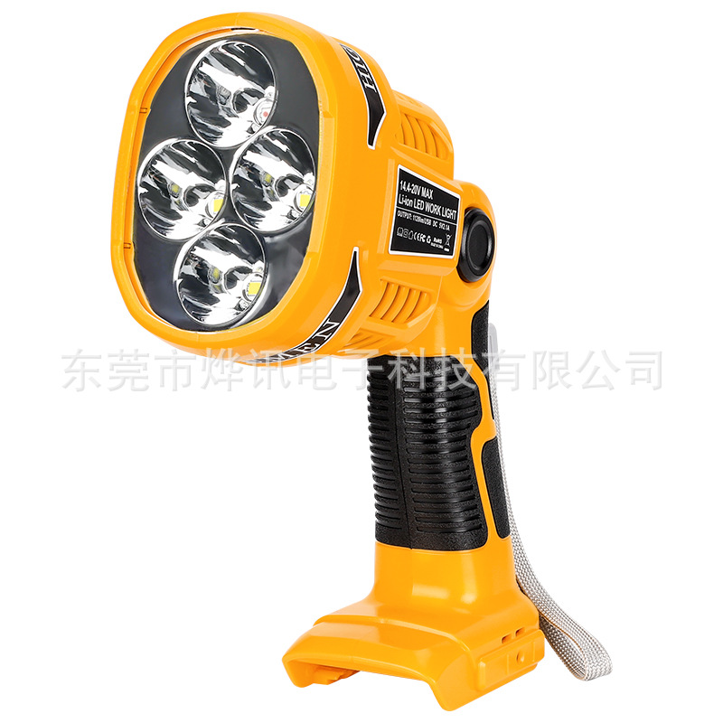 Applicable DeWalt/ DeWALT vertical luminaires 14.4-18V lithium battery power tool charger lighting LED lights Application Scenario