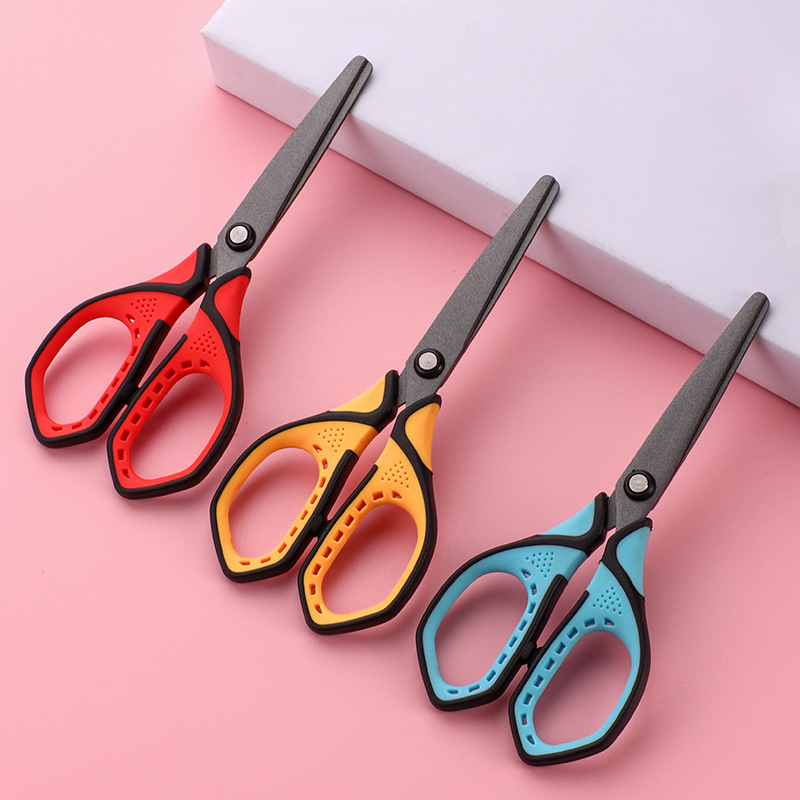 ins Teflon anti-stick office scissors wholesale, anti-slip art students DIY stationery, anti-stick and anti-rust household scissors Specification drawing