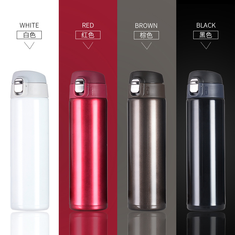 Outdoor bouncing cup, stainless steel double-layer vacuum insulated cup, large-capacity convenient car water cup, business gift cup Application Scenario