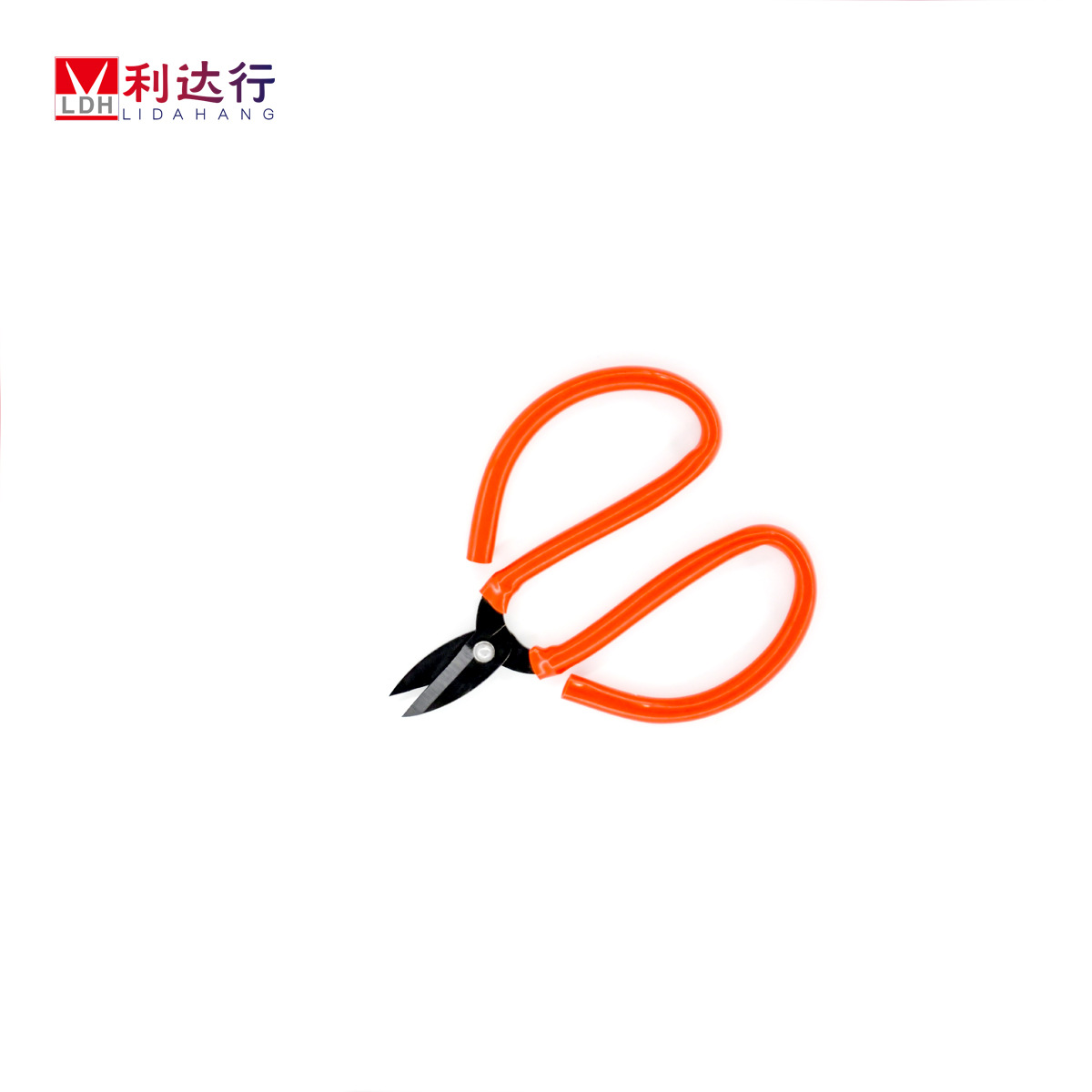 Lida Hang Scissors AK4 red handle wide head small scissors 4# Electronic Factory copper wire scissors Tungsten steel rubber-sheathed pointed head scissors Application Scenario