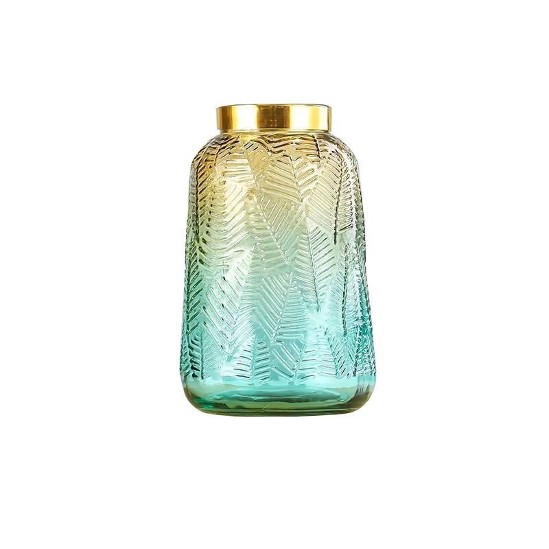 Nordic vases, Ins-style home decoration items, dried flower vases, gradient color decorative ornaments, hydroponic plant bottles Item Picture