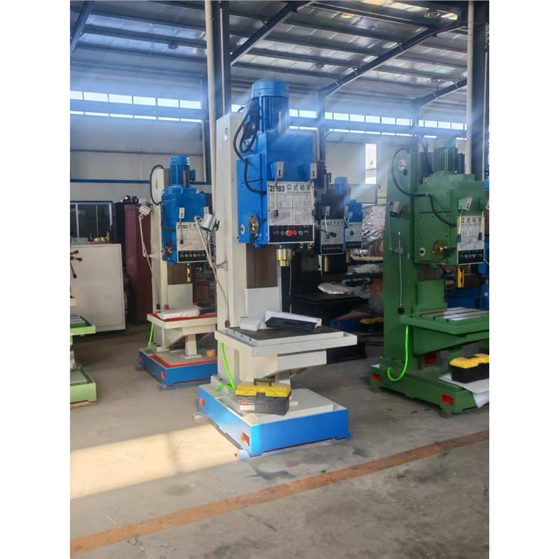 The Youhui vertical drilling machine Z5140, with a mobile worktable, is equipped with a digital ruler for deep hole drilling Application Scenario