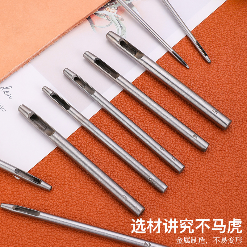 Belt punch, waist belt punch, round punch, leather punch, handcrafted leather products punch, leather tools Application Scenario