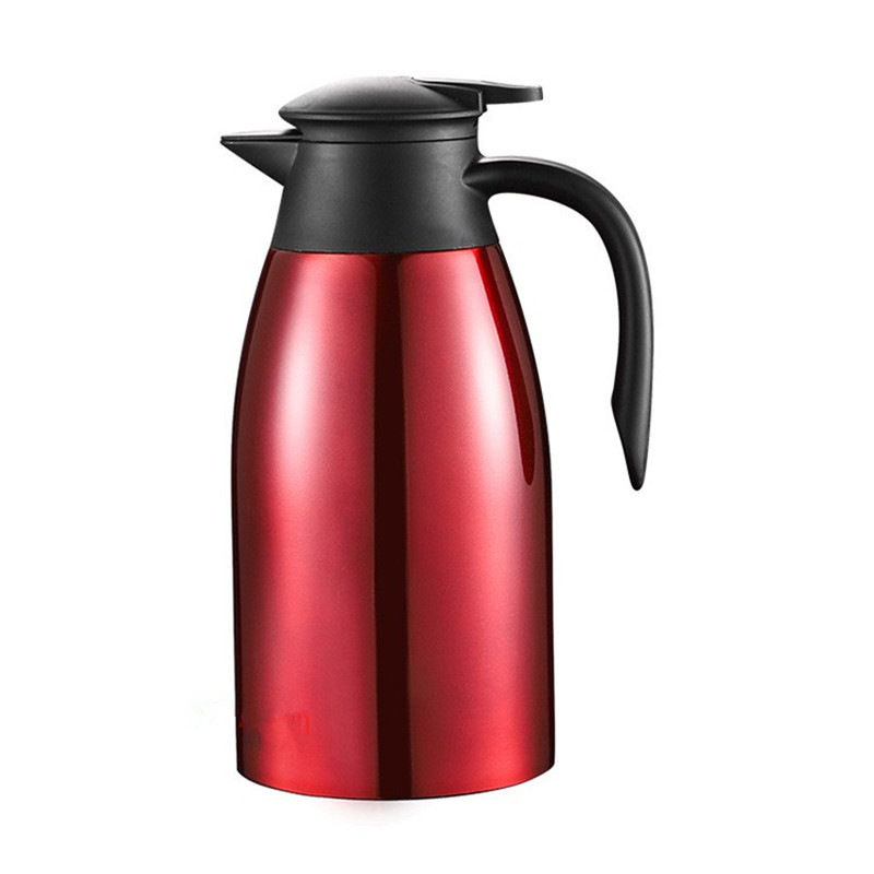 304 stainless steel vacuum restaurant thermos, household European-style coffee pot, large-capacity thermos, welcome pot, logo Item Picture