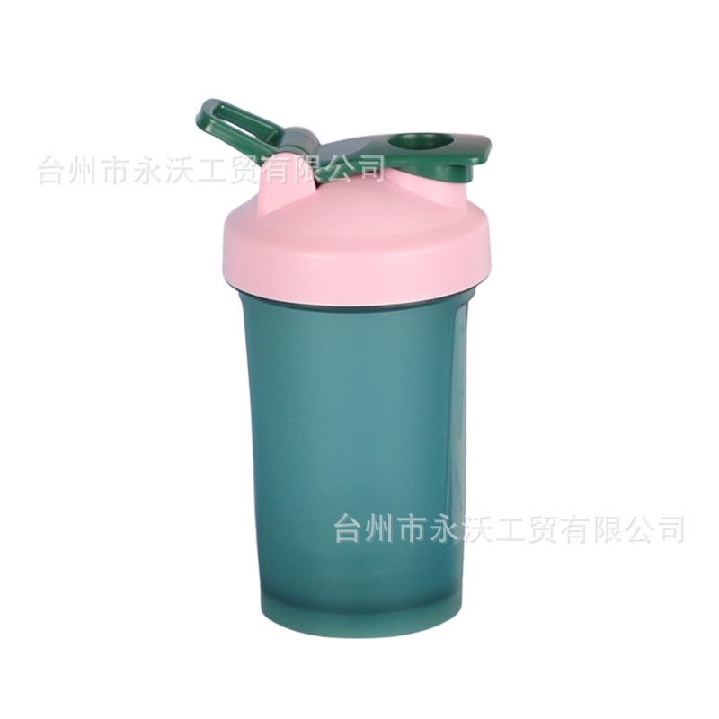 400ml plastic shaker cup, protein powder milkshake cup, portable fitness water cup, shaker cup logo, direct supply from the manufacturer Item Picture