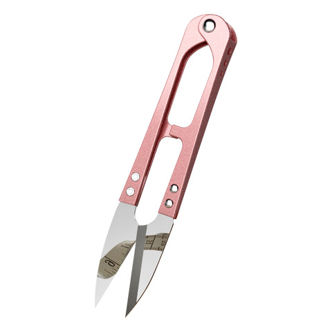Wholesale U-shaped small scissors, thread end scissors, spring scissors, DIY cross-stitch embroidery, clothing sewing, tailoring scissors, thread scissors Item Picture